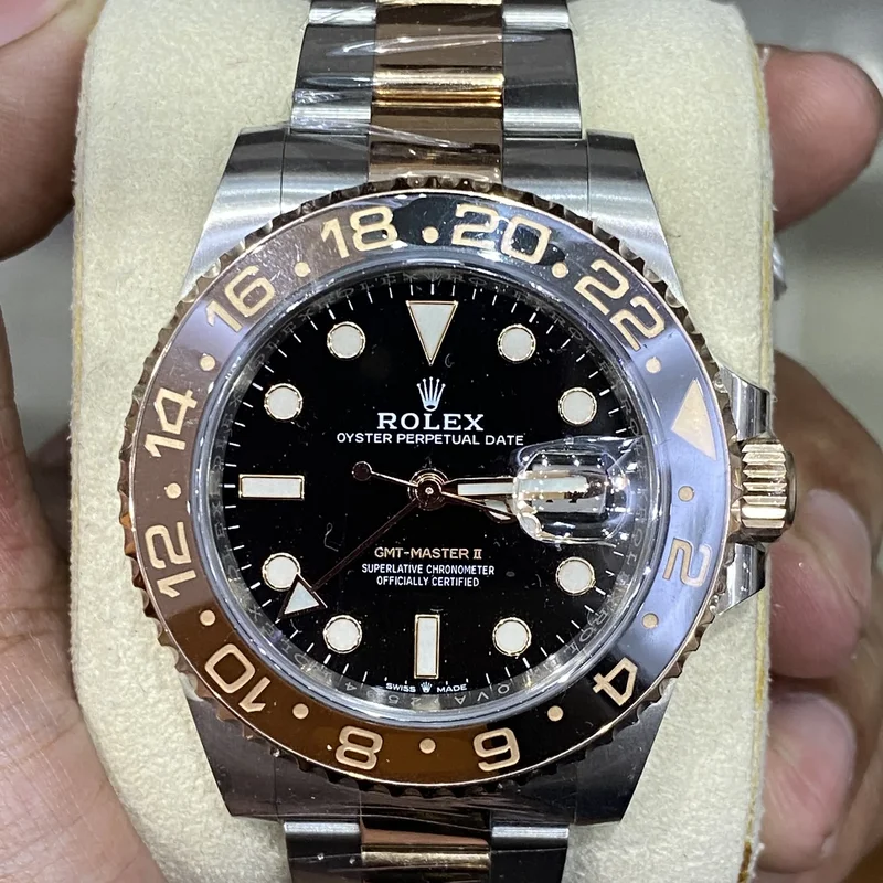 GMT-Master II Stainless Steel / Everose / CHNR / Oyster