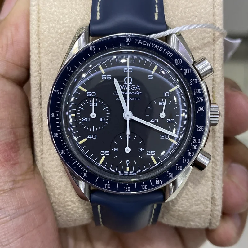 Speedmaster Reduced Stainless Steel / Black / Bracelet