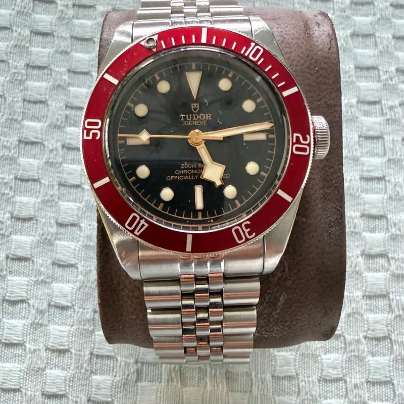 Heritage Black Bay Red Manufacture / Bracelet