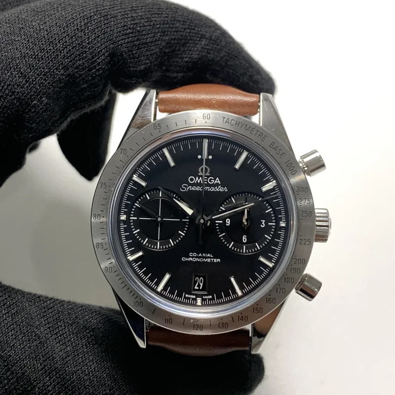 Speedmaster 57 Co-Axial Stainless Steel / Black