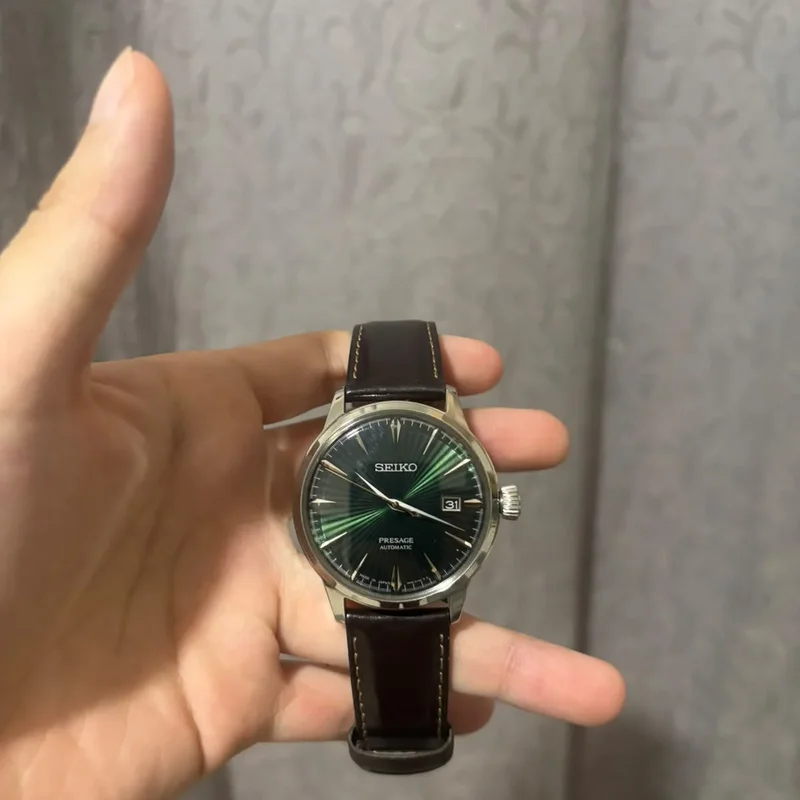 Presage SRPD37J1 Cocktail Time Automatic Green / Strap