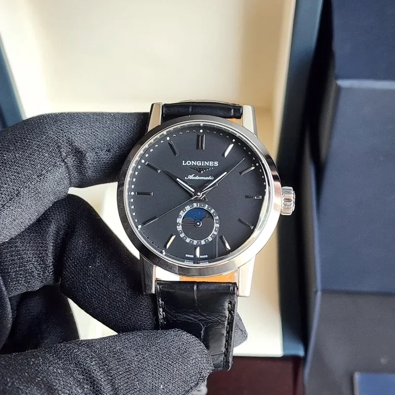 1832 Moonphase 40 Stainless Steel / Black