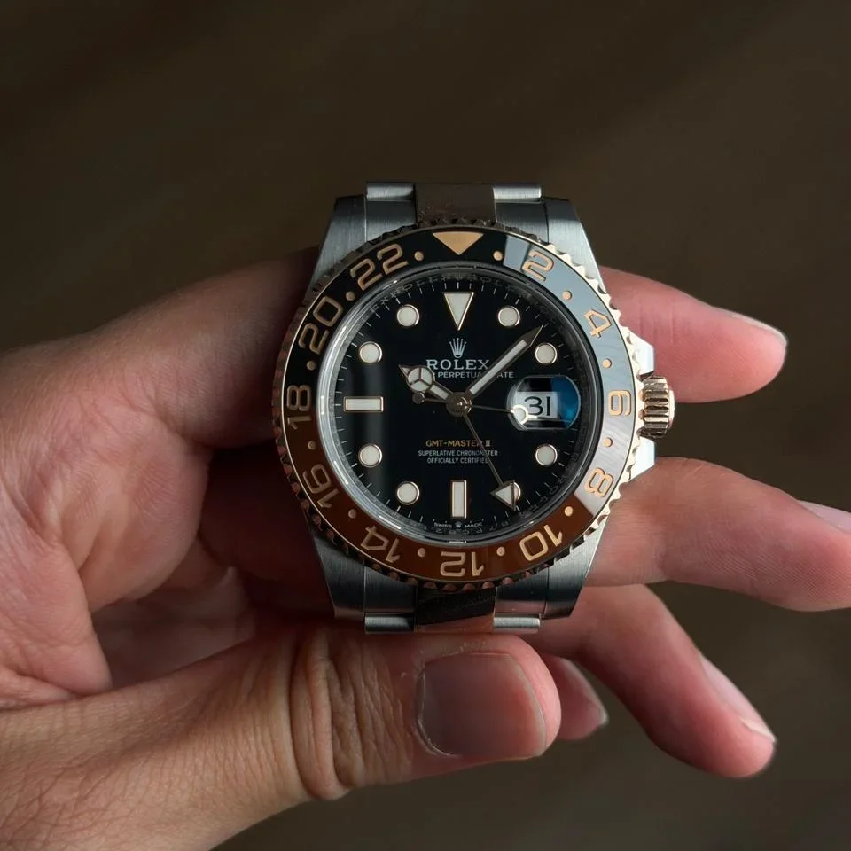 GMT-Master II Stainless Steel / Everose / CHNR / Oyster