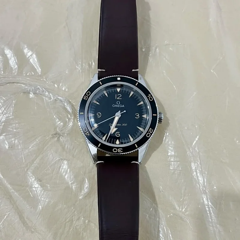 Seamaster 300 Master Chronometer Stainless Steel / Black / Strap