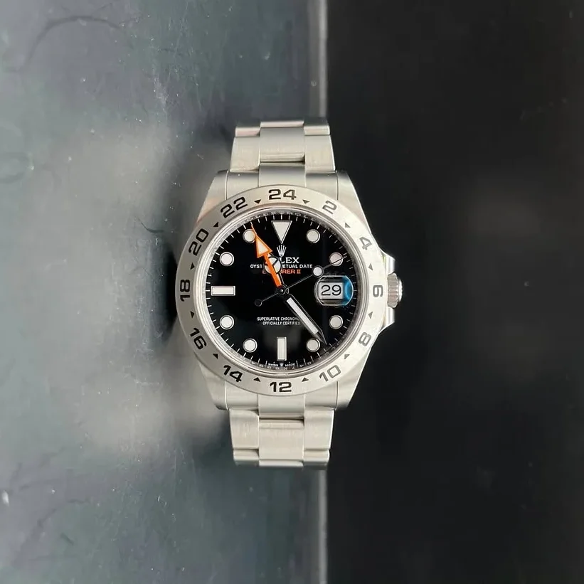 Explorer II Stainless Steel / Black