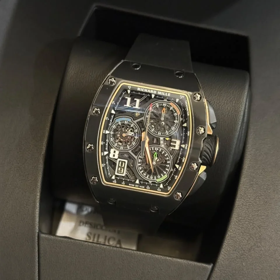 RM72-01 Black Ceramic Flyback Chronograph