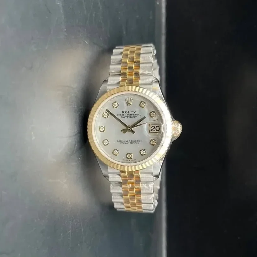 Datejust 31 Stainless Steel / Yellow Gold / Fluted / MOP / Jubilee
