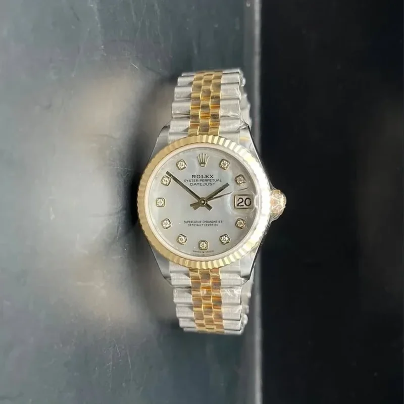Datejust 31 Stainless Steel / Yellow Gold / Fluted / MOP / Jubilee