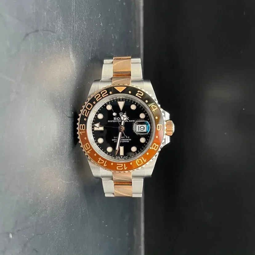 GMT-Master II Stainless Steel / Everose / CHNR / Oyster