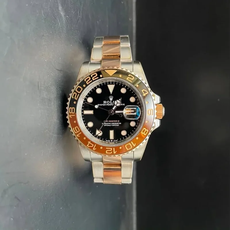 GMT-Master II Stainless Steel / Everose / CHNR / Oyster