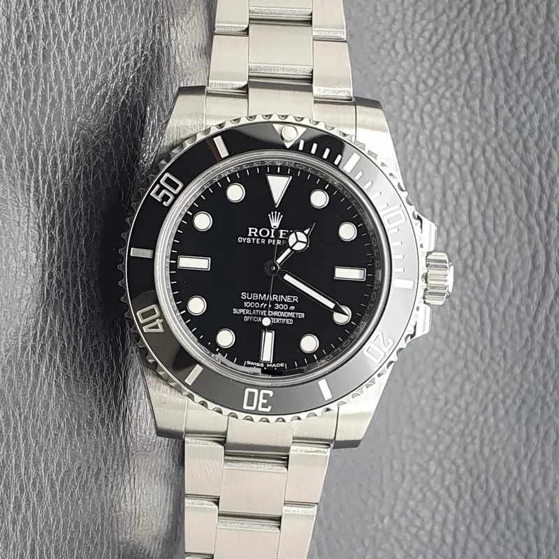 Submariner No-Date / Stainless Steel / Black / Cerachrom