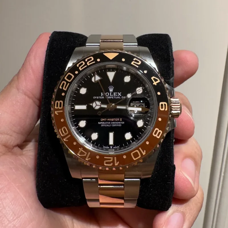 GMT-Master II Stainless Steel / Everose / CHNR / Oyster