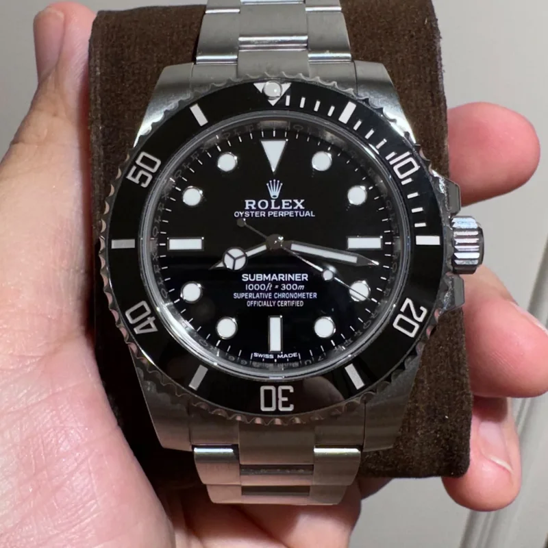 Submariner No-Date / Stainless Steel / Black / Cerachrom