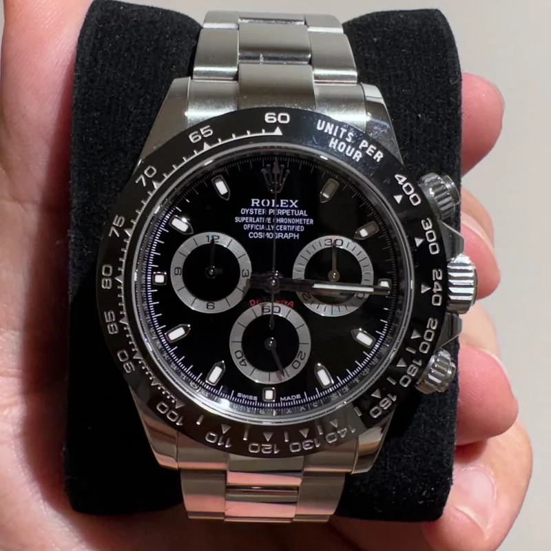 Cosmograph Daytona Steel / Cerachrom / Black