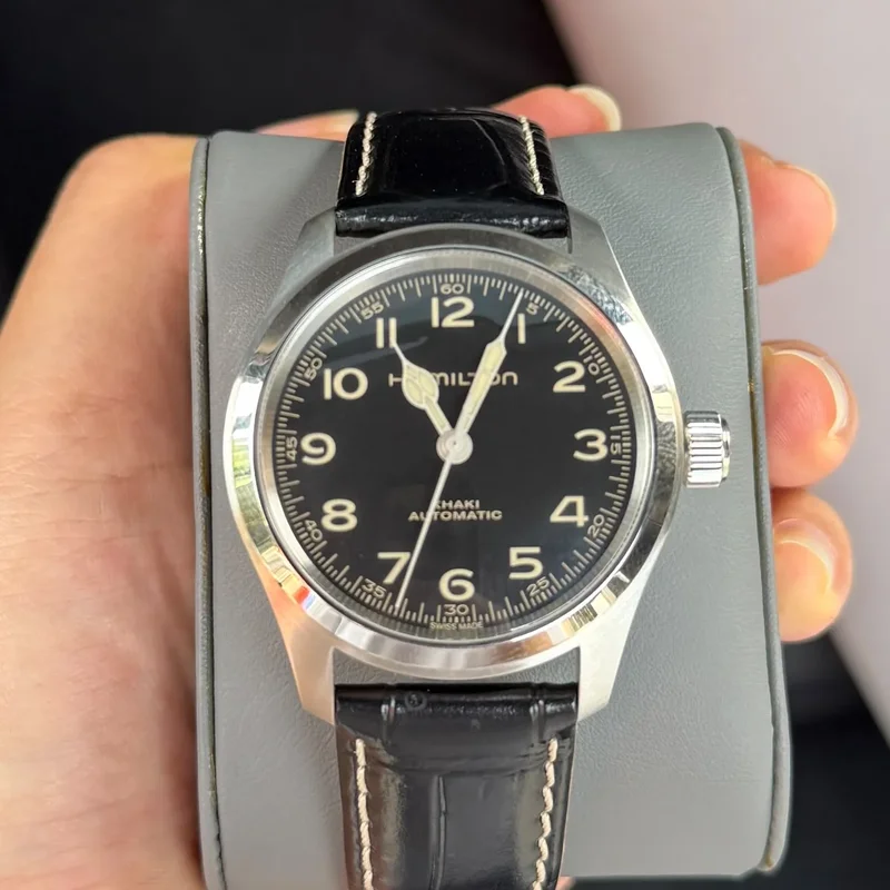 Khaki Field Murph 38 Stainless Steel / Black