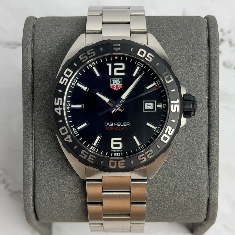 Formula 1 Quartz 41 Stainless Steel / Black / Bracelet