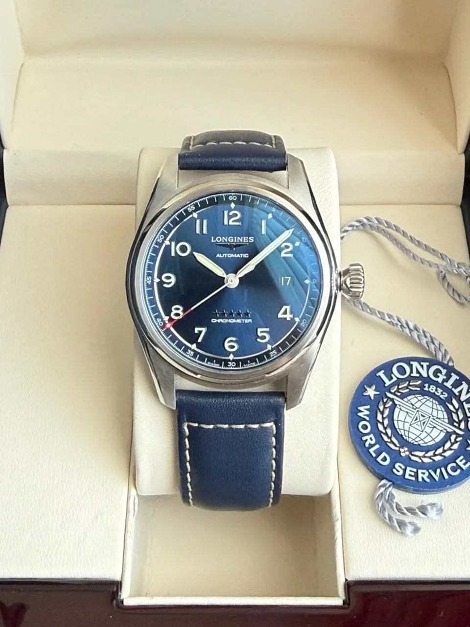 Spirit Automatic 40 Blue / Strap