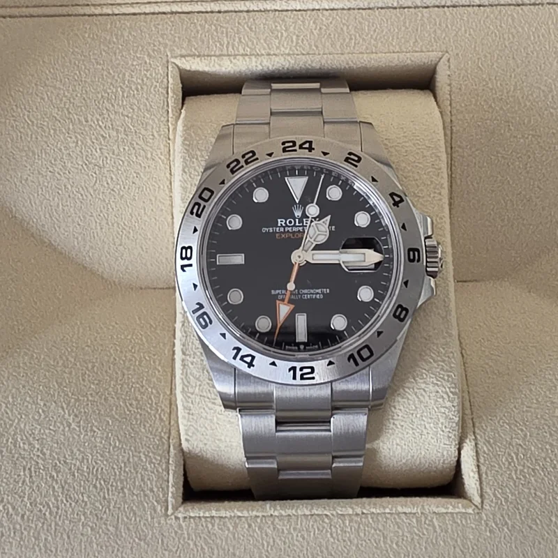 Explorer II Stainless Steel / Black