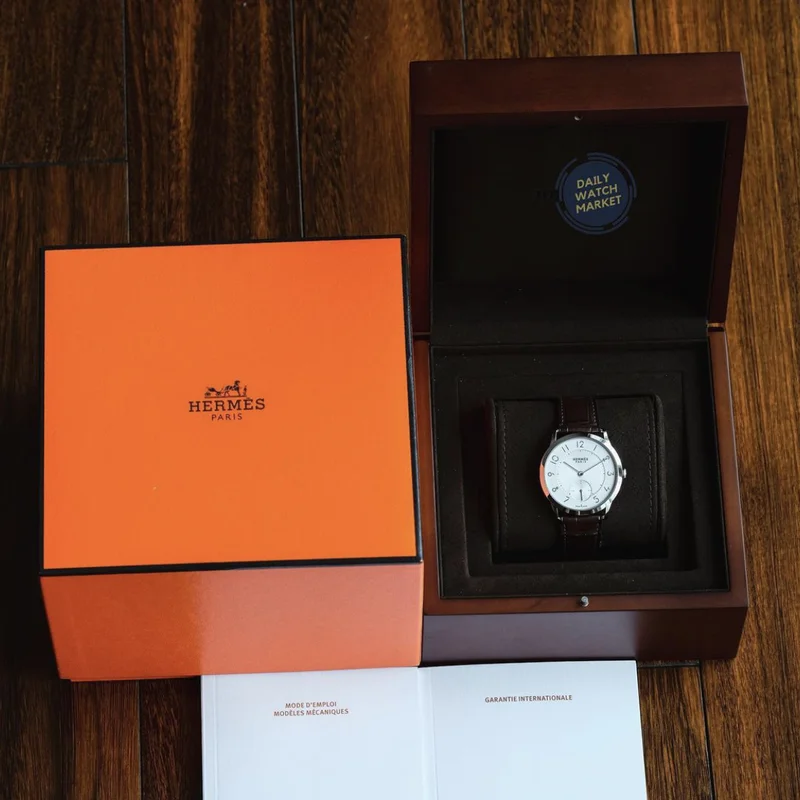 Thumb Slim d'Hermès GM Stainless Steel / Silver