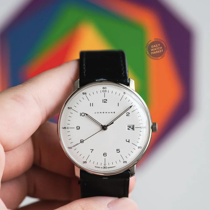 Thumb Max Bill Quartz Silver