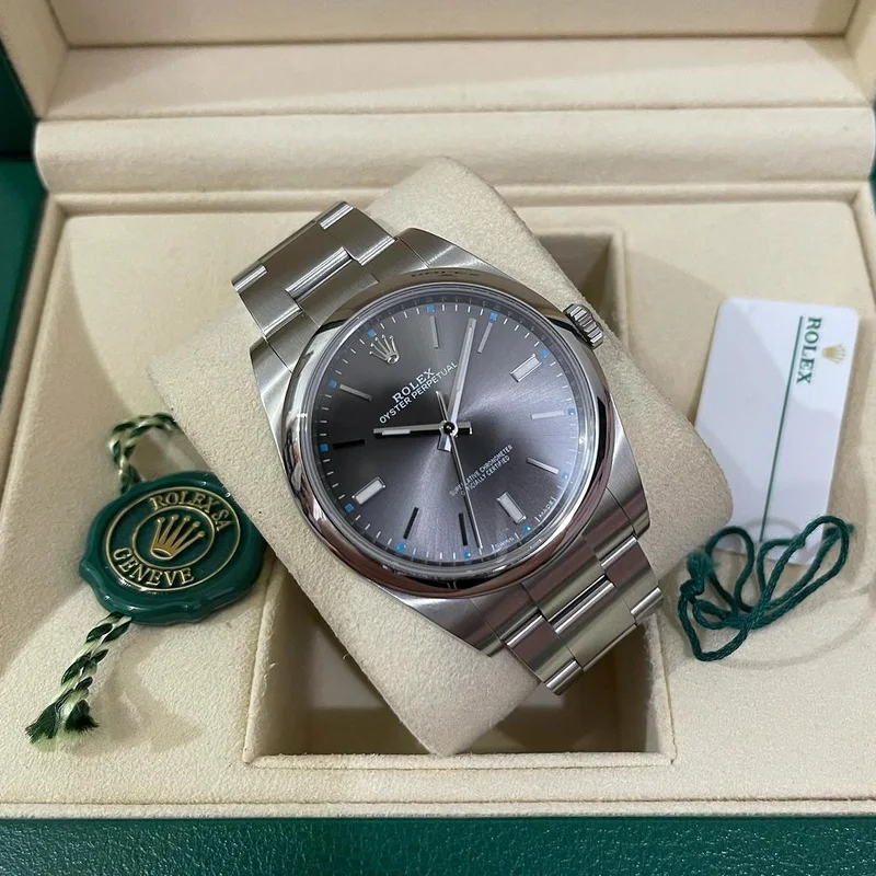 Oyster Perpetual 39 Dark Rhodium