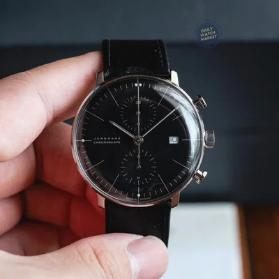 Max Bill Chronoscope Black Stick