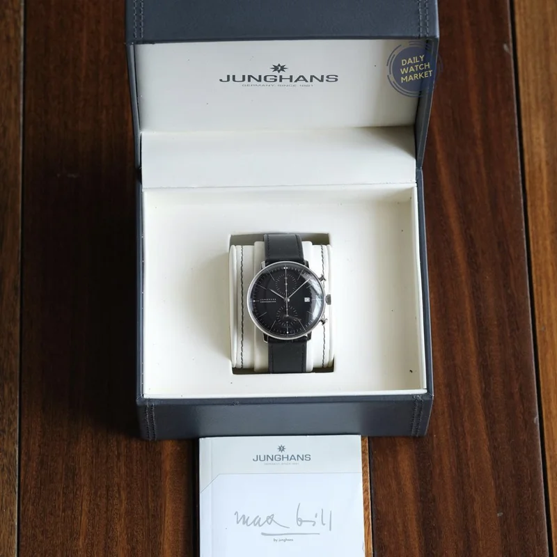 Thumb Max Bill Chronoscope Black Stick