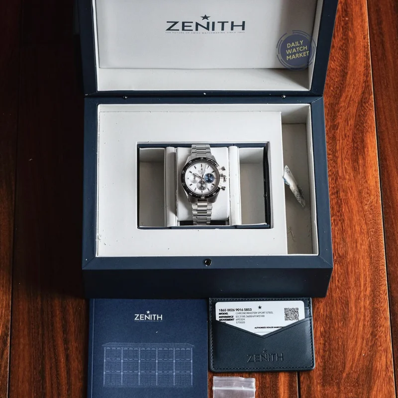 Thumb Chronomaster Sport Stainless Steel / Silver / Bracelet