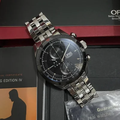 Artix GT Chronograph Stainless Steel - Ceramic / Black / Bracelet