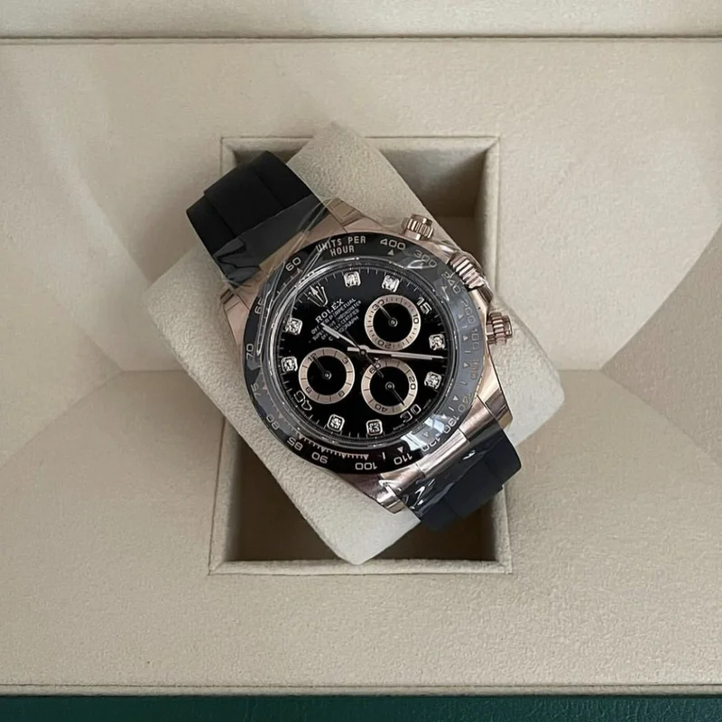 Thumb Cosmograph Daytona Everose / Cerachrom / Black - Diamond / Oysterflex