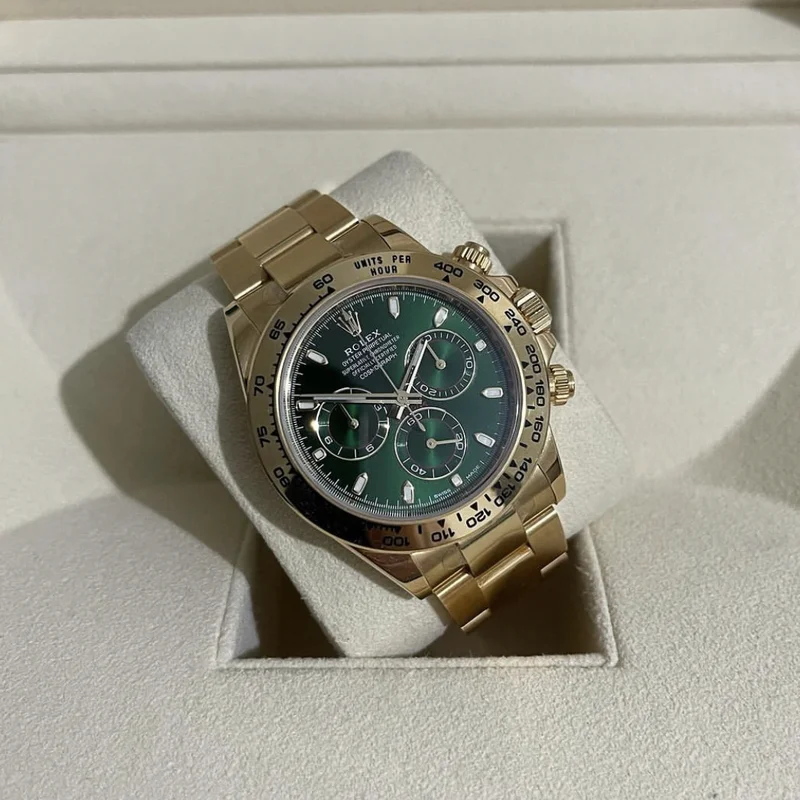 Thumb Cosmograph Daytona Yellow Gold / Green