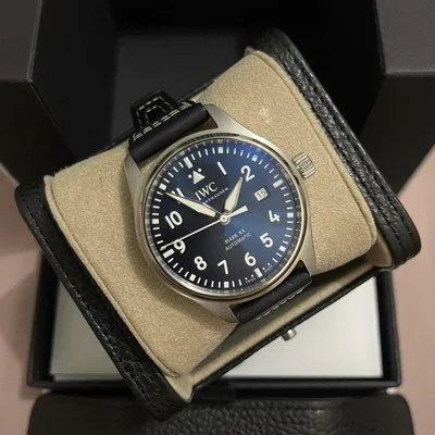 Pilot's Watch Mark XX Stainless Steel / Blue