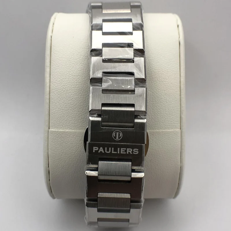 Thumb Pasic Date / Stainless Steel / Blue