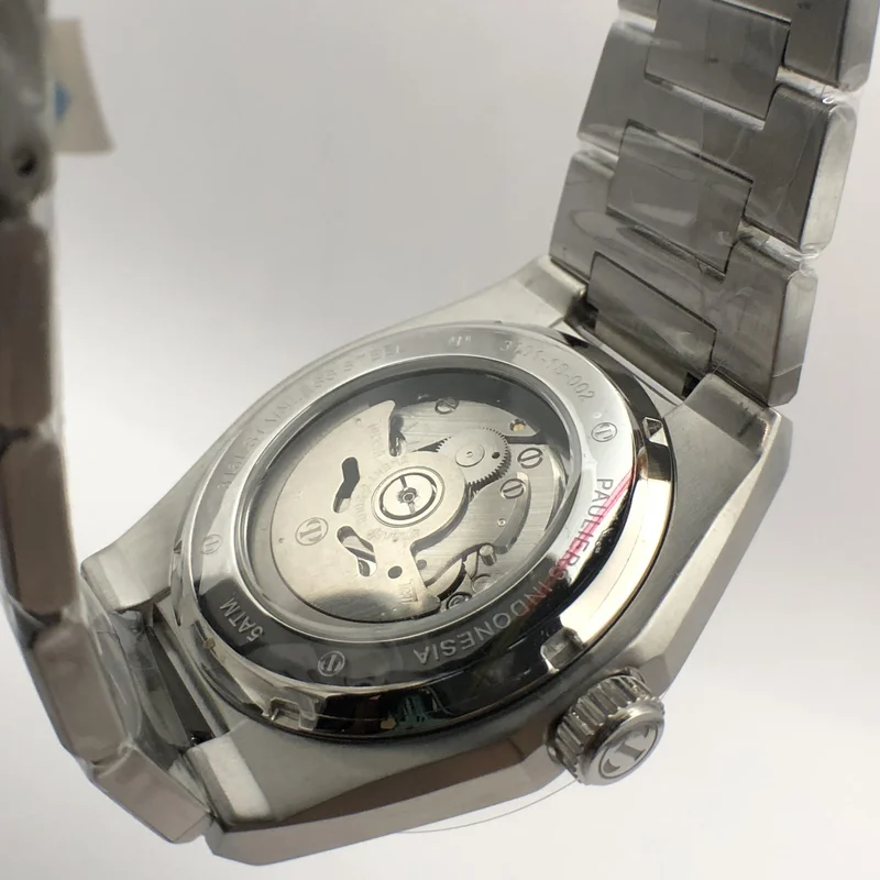 Thumb Pasic Date / Stainless Steel / Blue