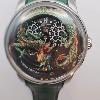 Stainless Steel Green Dragon Automatic