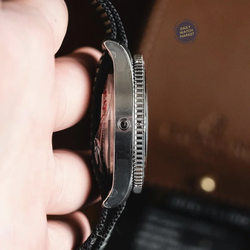 Thumb Superocean 44 Stainless Steel / Green / NATO / OuterKnown