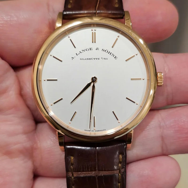 Saxonia Thin Pink Gold