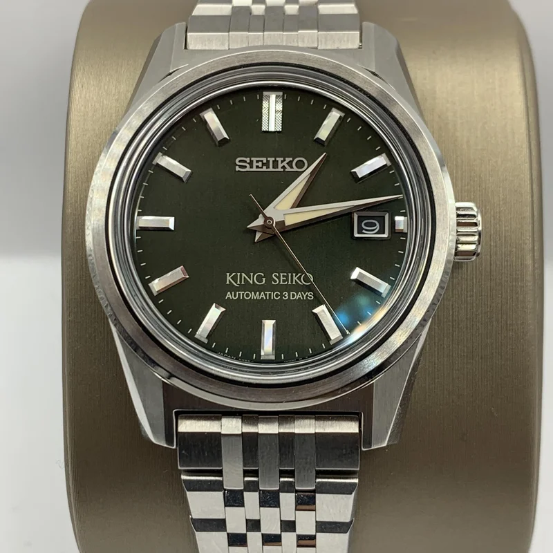 Thumb King Seiko SPB391 Green Automatic