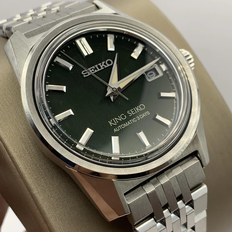 Thumb King Seiko SPB391 Green Automatic