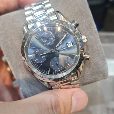 Speedmaster Date 39 Stainless Steel / Blue / Bracelet