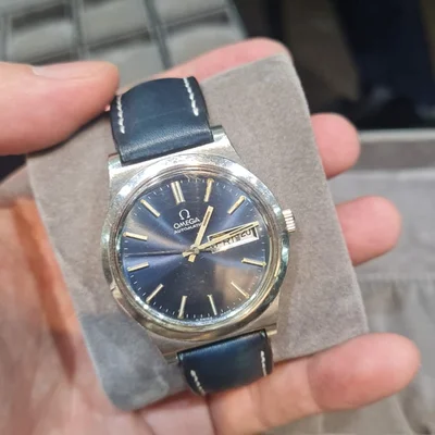Omega Geneve Blue Dial