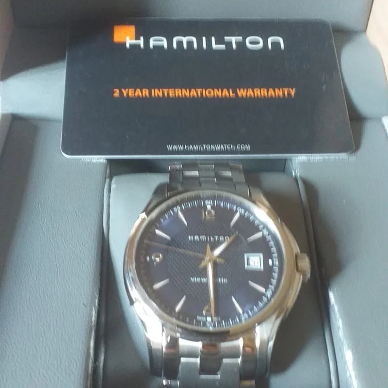 Jazzmaster Viewmatic 40mm Black Dial Bracelet