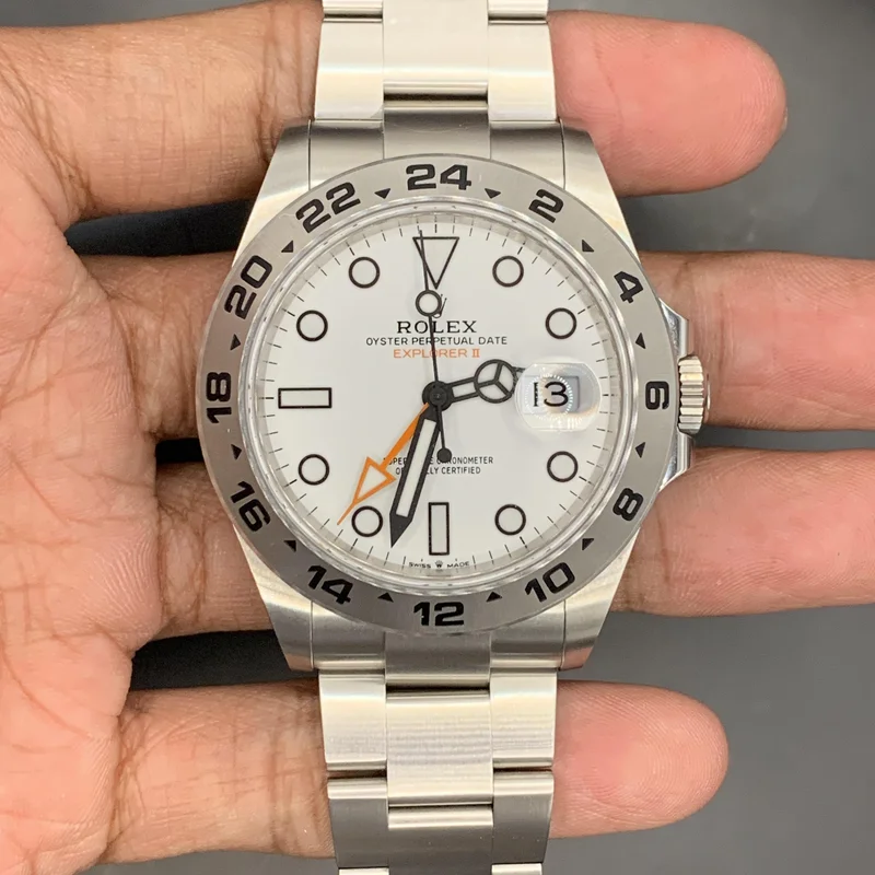 Thumb Explorer II Stainless Steel / White