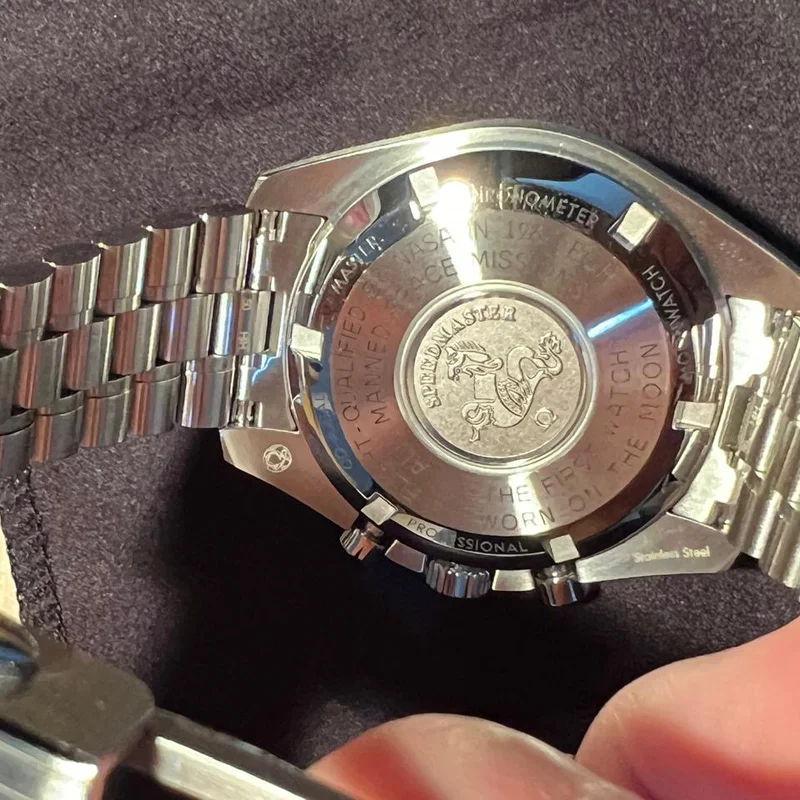 Thumb Speedmaster Professional Moonwatch 3861 Stainless Steel / Black / Plexi / Bracelet