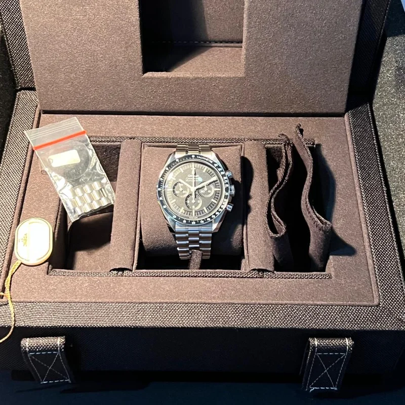 Thumb Speedmaster Professional Moonwatch 3861 Stainless Steel / Black / Plexi / Bracelet