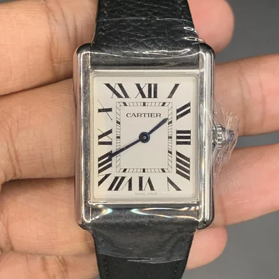 Tank Must Large Quartz Stainless Steel / Silver
