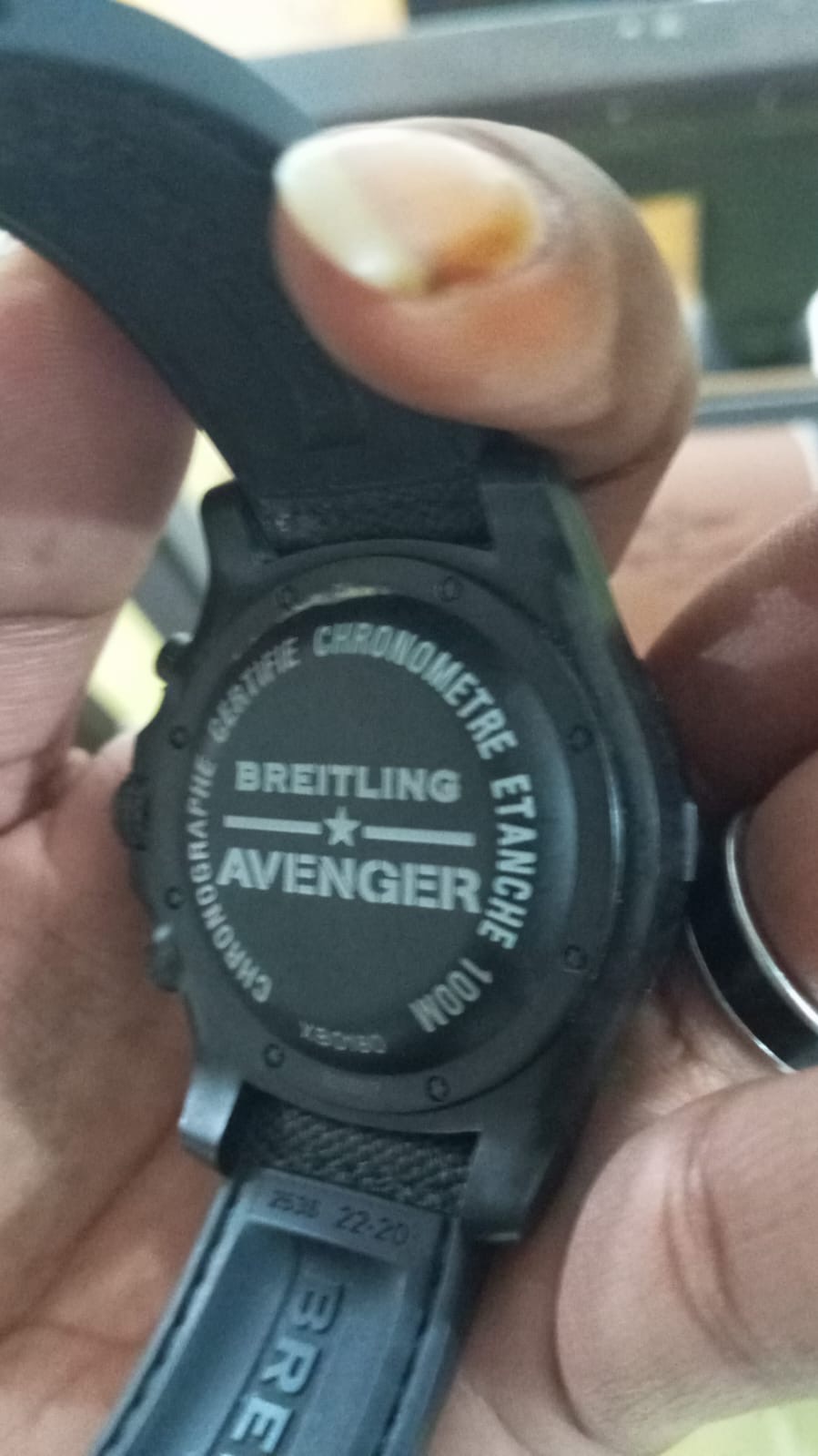 Jual Breitling Avenger Hurricane 45 Breitlight Cobra Yellow