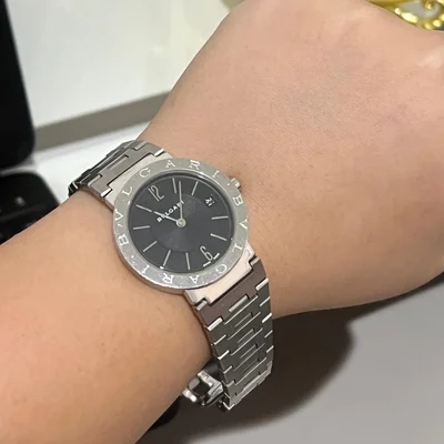 Bulgari Solotempo 41.5 Black Bracelet