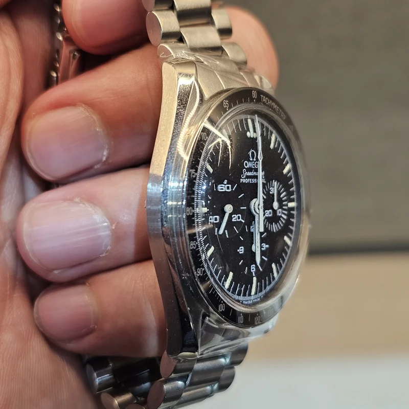 Thumb Speedmaster Professional Moonwatch 3861 Stainless Steel / Black / Plexi / Bracelet
