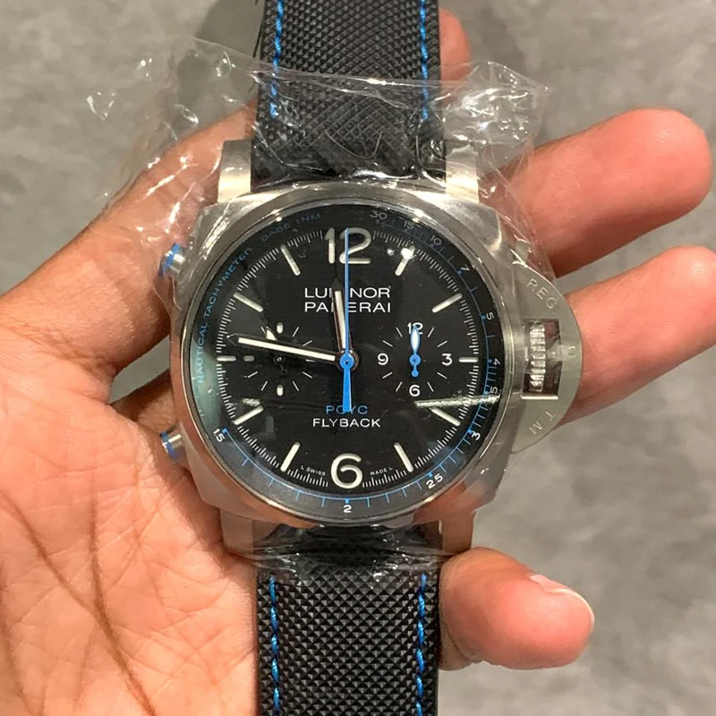 Luminor 1950 44 PCYC Chrono Flyback Automatic Titanium / Black